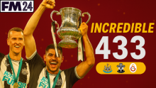Incredible FM24 4-3-3 Tactic