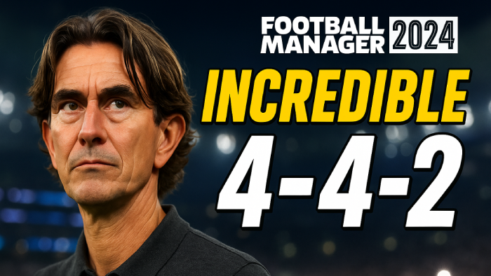 Football Manager 2024 Tactics - FM24 Incredible 4-4-2 Tactic