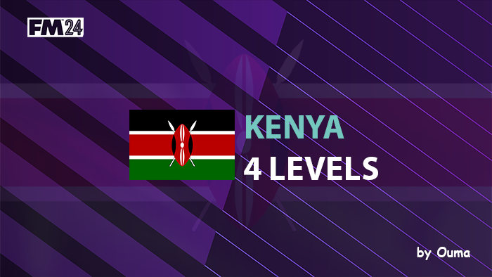 Football Manager 2024 League Updates - [FM24.3] Kenya League System (Level4)