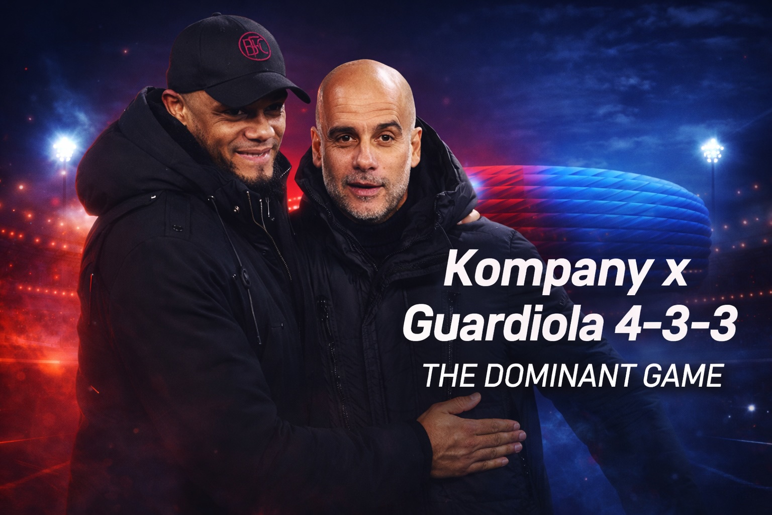 Kompany x Guardiola: 4-3-3 - The dominant game