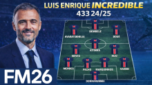 FM26 PSG Tactic | Luis Enrique 4-3-3 Recreated