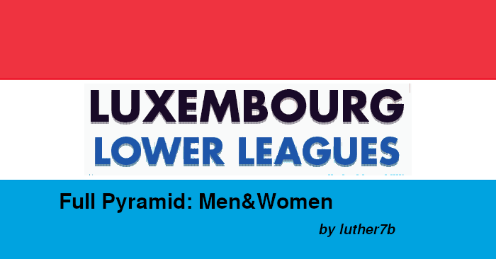 Football Manager 2026 League Updates - FM24 Luxembourg lower leagues - Men & Women
