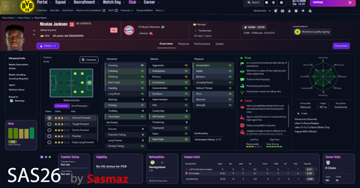 Football Manager 2026 Skins - The SAS skin is back for FM26 - A new era has begun.