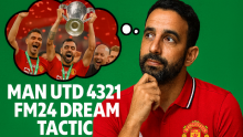 FM24 Man Utd 4-3-2-1 Dream Tactic