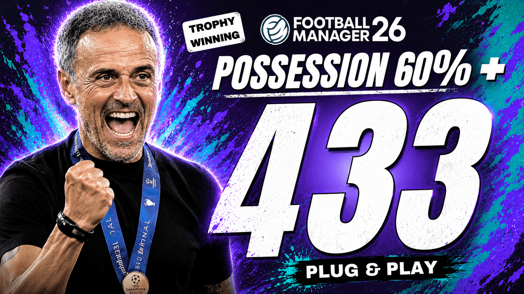 Football Manager 2026 Tactics - GYR's MULTIVERSE OF MOVEMENT - 60% with Elite & Lower teams