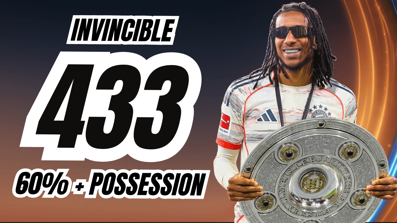 GYR - 433 - 60%+ POSSESSION INVINCIBLE TACTIC
