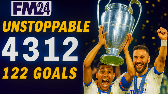 Football Manager 2024 Tactics - Unbeatable 4312 Tactic