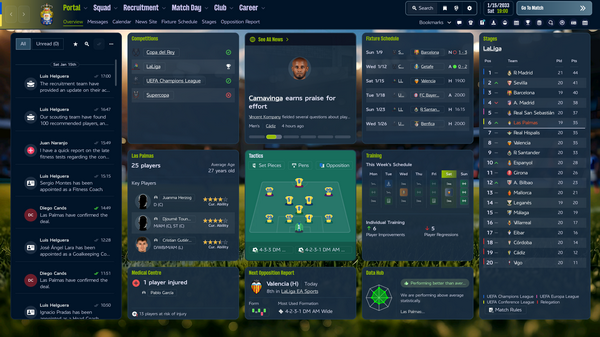 Football Manager 2026 Skins - AnSeOs - FM26 Muted Navy Blue Skin 1.0 (FM 26.1.3)