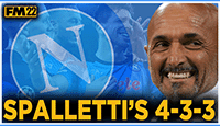 Luciano Spalletti and his Napoli 4-3-3 High Pressing