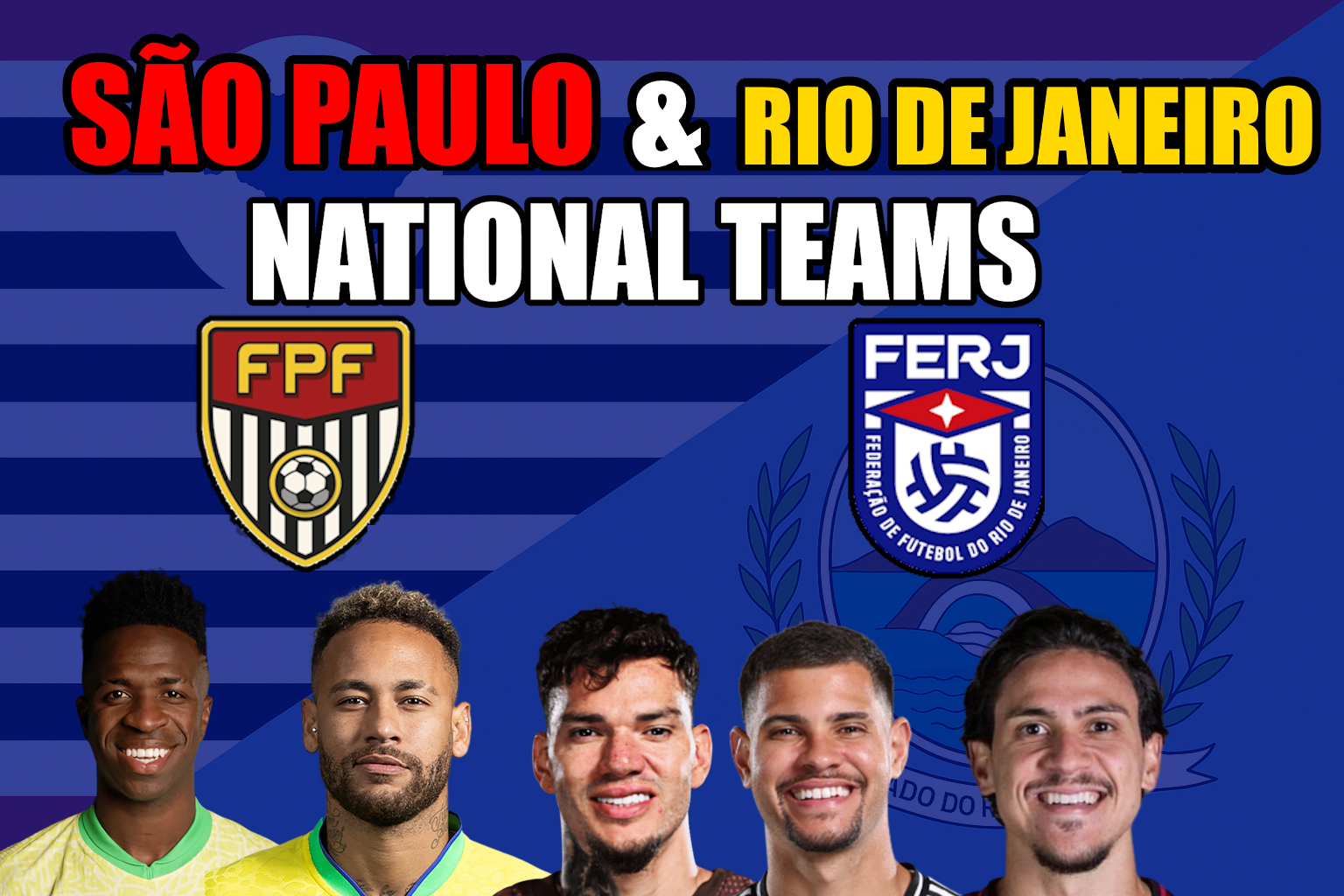 São Paulo and Rio de Janeiro National Teams by Jokazera