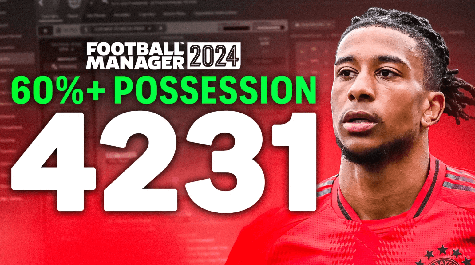 Football Manager 2024 Tactics - GYR TIKI ATTACKA 4231 - 60% POSSESSION.