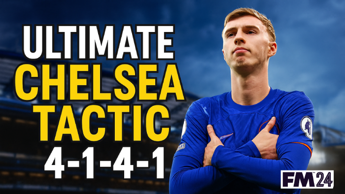 Football Manager 2024 Tactics - My Ultimate Chelsea FM24 4-1-4-1 Tactic