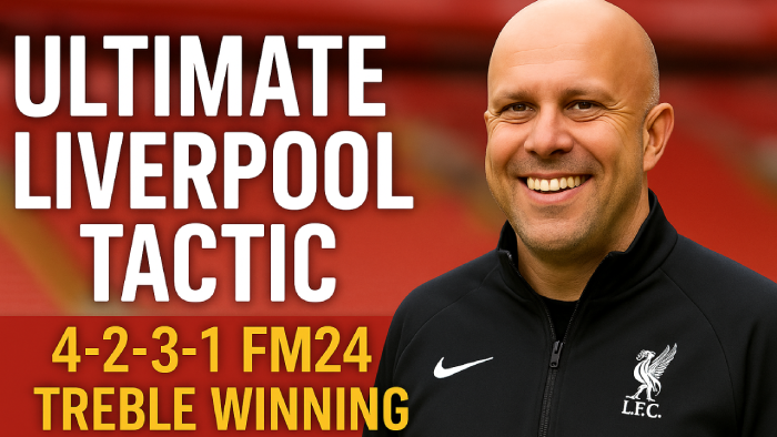 Football Manager 2024 Tactics - My Ultimate Liverpool FM24 4-2-3-1 Tactic