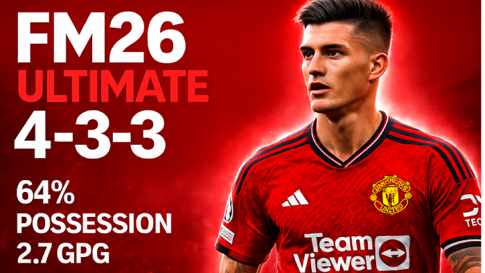 Football Manager 2026 Tactics - FM26 MY ULTIMATE 433