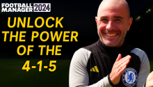 Unlock the power of the FM24 4-1-5 tactic that’s dominating
