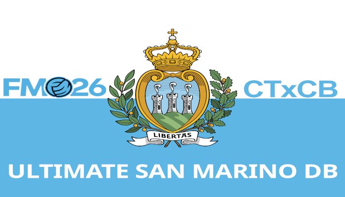 FM26 Ultimate San Marino Database