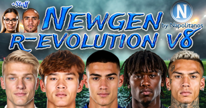 Football Manager 2024 Facepacks - Newgen R-Evolution V8 Update (+Megapack) - Ultra Realistic AI-Photoshopped facepack